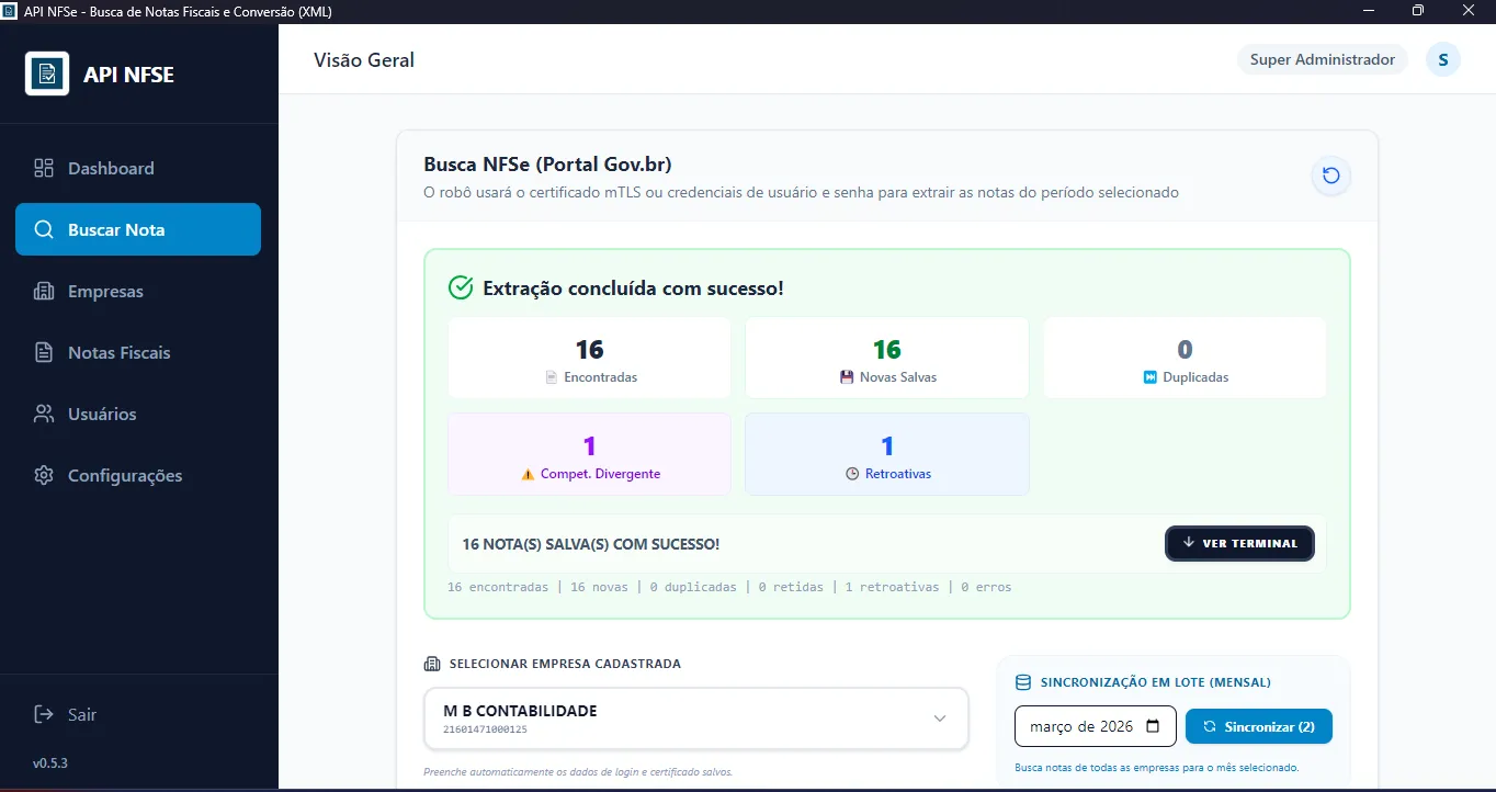 API NFSe — 5/11